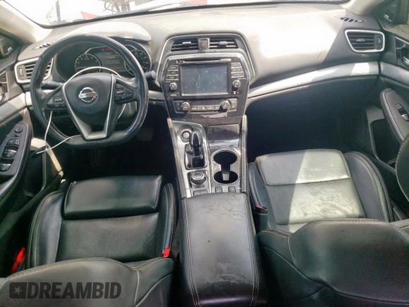 2017 Nissan Maxima SR with VIN 1N4AA6AP4HC391461, listed as a Copart auction lot 61269995 with 178,380 mi miles and Salvage title. Bid and sale history available at DreamBid. Image 8.