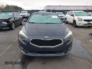 2014 Kia Cadenza Premium with VIN KNALN4D70E5122510, listed as a IAAI auction lot 41397287 with 91,130 mi miles. Bid and sale history available at carsss.com. Image 12.