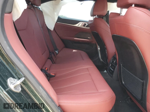 2024 BMW 4 Series 430i with VIN WBA63AV09RFR39400, listed as a Copart auction lot 47825465 with 29,689 mi miles and Non Repairable. Bid and sale history available at carsss.com. Image 10.
