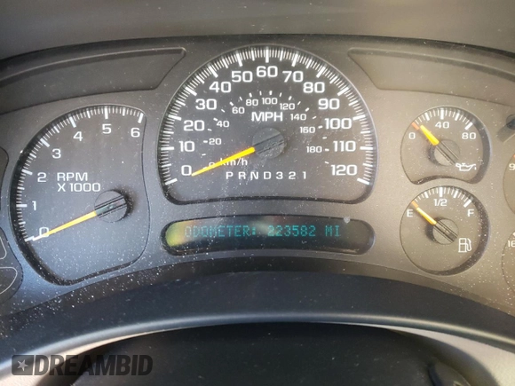 2006 Chevrolet Avalanche Z66 with VIN 3GNEC12ZX6G134153, listed as a Copart auction lot 43323195 with 223,582 mi miles and Salvage title. Bid and sale history available at DreamBid. Image 9.