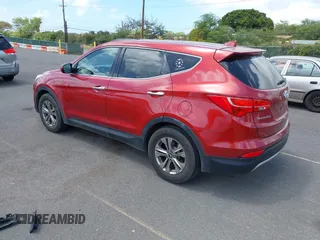 2016 Hyundai Santa Fe z VIN 5XYZT3LB3GG348215, wystawiony jako IAAI lot #41917143 z przebiegiem 121 873 mil mil oraz . Historia ofert i sprzedaży dostępna na DreamBid. Obrazek 3.