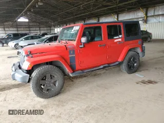 2016 Jeep Wrangler Unlimited Sport with VIN 1C4BJWDG7GL192381, listed as a Copart auction lot 49007725 with 113,158 mi miles and Salvage Title. Bid and sale history available at DreamBid. Image 1.