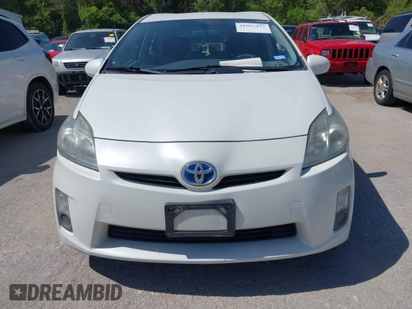 2010 Toyota Prius II with VIN JTDKN3DU7A0233030, listed as a IAAI auction lot 41997457 with 205,966 mi miles. Bid and sale history available at carsss.com. Image 6.