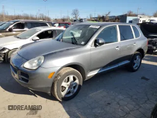2004 Porsche Cayenne with VIN WP1AA29PX4LA20806, listed as a Copart auction lot 42824825 with 159,654 mi miles and Clean Title. Bid and sale history available at carsss.com. Image 1.