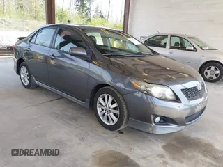 2009 Toyota Corolla with VIN 1NXBU40E79Z133873, listed as a IAAI auction lot 42132035 with 232,578 mi miles. Bid and sale history available at carsss.com. Image 1.