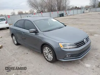 2016 Volkswagen Jetta Sedan 1.8T SEL with VIN 3VWL17AJ2GM238110, listed as a IAAI auction lot 41789444 with 102,023 mi miles. Bid and sale history available at carsss.com. Image 1.