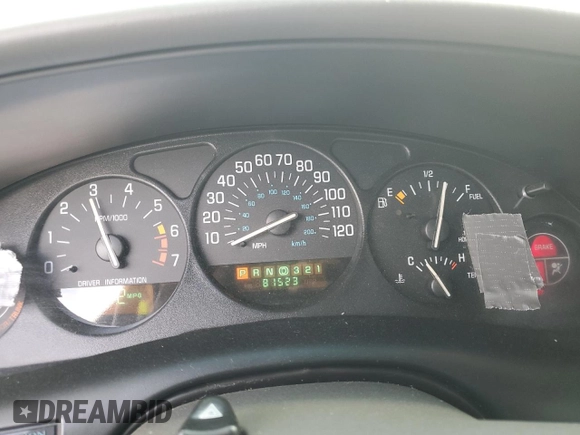 2001 Buick Regal GS with VIN 2G4WF551211164455, listed as a Copart auction lot 68415274 with 81,523 mi miles and Salvage Title. Bid and sale history available at carsss.com. Image 9.