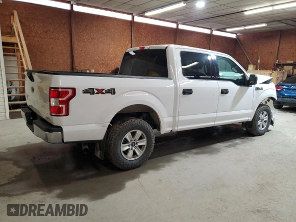 2018 Ford F-150 XL with VIN 1FTEW1EG2JKC85838, listed as a Copart auction lot 55021165 with 149,288 mi miles and Clean Title. Bid and sale history available at carsss.com. Image 3.
