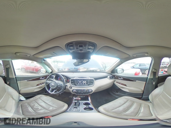 2018 Kia Sorento EX with VIN 5XYPH4A57JG420147, listed as a Copart auction lot 44851075 with 117,185 mi miles and Non repairable. Bid and sale history available at DreamBid. Image 15.
