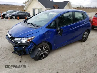 2018 Honda Fit EX-L with VIN 3HGGK5H93JM705870, listed as a Copart auction lot 44578294 with 52,332 mi miles. Bid and sale history available at carsss.com. Image 1.