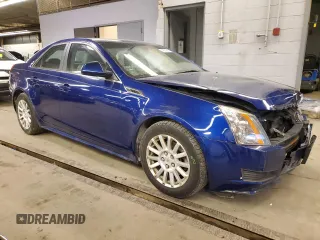2013 Cadillac CTS Luxury with VIN 1G6DH5E50D0160352, listed as a Copart auction lot 43432565 with 107,237 mi miles and Salvage title. Bid and sale history available at DreamBid. Image 4.