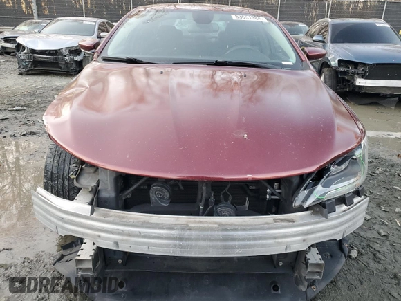 2015 Chrysler 200 Limited with VIN 1C3CCCAB0FN574474, listed as a Copart auction lot 47835205 with 168,282 mi miles and Non Repairable. Bid and sale history available at carsss.com. Image 5.