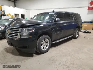 2016 Chevrolet Suburban LT with VIN 1GNSKHKC8GR374118, listed as a Copart auction lot 51665665 with NaN miles and Salvage Title. Bid and sale history available at carsss.com. Image 1.