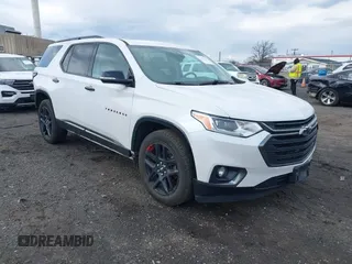 2019 Chevrolet Traverse Premier with VIN 1GNEVKKW9KJ235697, listed as a IAAI auction lot 41881063 with 78,174 mi miles. Bid and sale history available at carsss.com. Image 1.