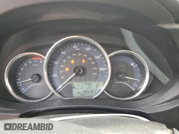 2016 Toyota Corolla L with VIN 2T1BURHE5GC489528, listed as a Copart auction lot 58780875 with 190,297 mi miles and Salvage title. Bid and sale history available at DreamBid. Image 9.