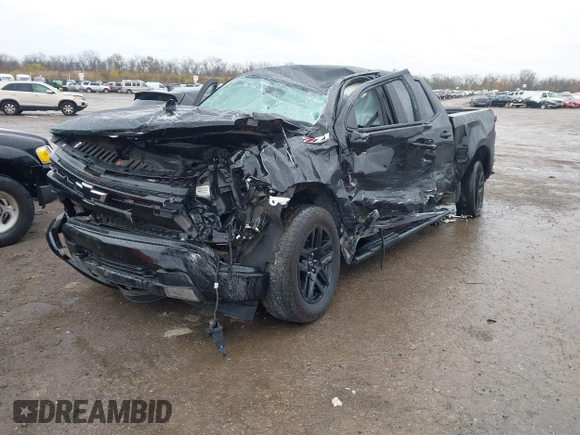 2022 Chevrolet Silverado 1500 RST with VIN 1GCUDEED4NZ571637, listed as a IAAI auction lot 40840081 with Not Provided miles and . Bid and sale history available at DreamBid. Image 2.