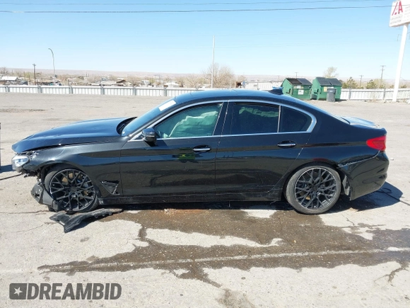 2018 BMW 5 Series 540i with VIN WBAJE5C52JWA97999, listed as a IAAI auction lot 41763708 with Not Provided miles and . Bid and sale history available at carsss.com. Image 14.