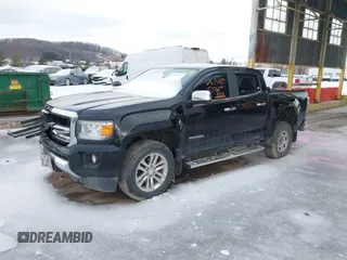 2015 GMC Canyon 4WD SLT with VIN 1GTG6CE39F1202730, listed as a IAAI auction lot 41510275 with 114,444 mi miles. Bid and sale history available at carsss.com. Image 18.