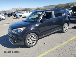 2017 Kia Soul + with VIN KNDJP3A55H7448233, listed as a Copart auction lot 49351775 with 82,347 mi miles and Salvage Title. Bid and sale history available at DreamBid. Image 1.
