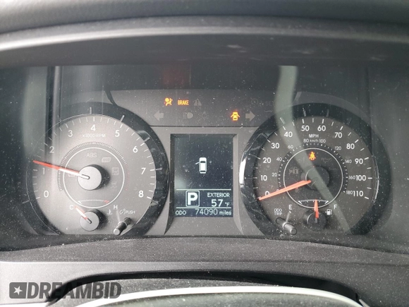 2015 Toyota Sienna LE AAS with VIN 5TDKK3DC5FS550597, listed as a Copart auction lot 51458215 with 74,090 mi miles and Salvage Title. Bid and sale history available at DreamBid. Image 9.