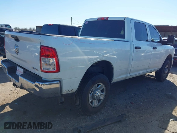 2024 Ram 2500 Tradesman с VIN 3C6UR5CJ7RG264311, выставлен на аукционе IAAI как лот 41761181 с пробегом 8 043 миль миль и . История ставок и продаж доступна на DreamBid. Изображение 4.
