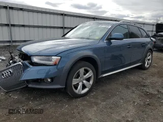 2015 Audi allroad Premium Plus with VIN WA1UFAFL4FA049089, listed as a Copart auction lot 48171605 with 56,604 mi miles and Salvage Title. Bid and sale history available at carsss.com. Image 1.