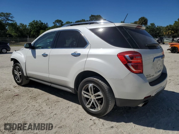 2017 Chevrolet Equinox Premier with VIN 2GNFLGE35H6254875, listed as a Copart auction lot 49861165 with 56,430 mi miles and Salvage Title. Bid and sale history available at carsss.com. Image 2.