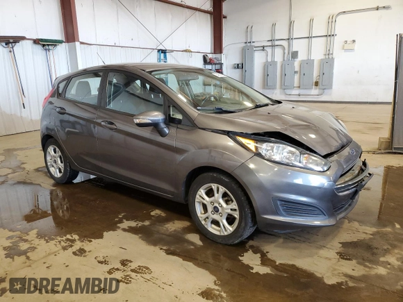 2014 Ford Fiesta SE with VIN 3FADP4EJ7EM232353, listed as a Copart auction lot 54680865 with 52,673 mi miles and Salvage Title. Bid and sale history available at DreamBid. Image 4.