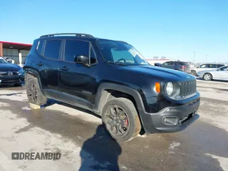 2016 Jeep Renegade Latitude with VIN ZACCJBBT5GPD91230, listed as a IAAI auction lot 41432869 with 101,437 mi miles and . Bid and sale history available at DreamBid. Image 1.