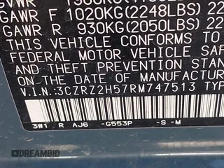 2024 Honda HR-V Sport с VIN 3CZRZ2H57RM747513, выставлен на аукционе IAAI как лот 42277962 с пробегом 22 098 миль миль и . История ставок и продаж доступна на DreamBid. Изображение 9.