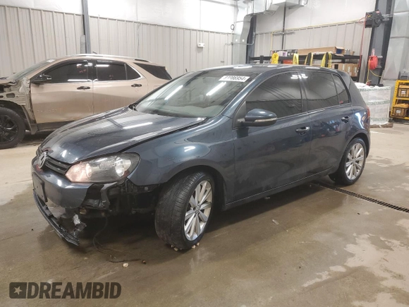 2014 Volkswagen Golf TDI w/Sunroof & Nav с VIN WVWDM7AJ7EW007070, выставлен на аукционе Copart как лот 83086954 с пробегом 100 693 миль миль и Чистый • Clean title. История ставок и продаж доступна на DreamBid. Изображение 1.