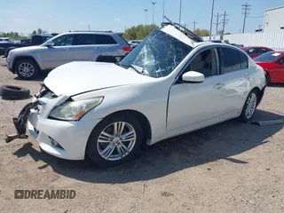 2013 Infiniti G37 Journey with VIN JN1CV6AP7DM722113, listed as a IAAI auction lot 41881379 with 120,075 mi miles and . Bid and sale history available at DreamBid. Image 2.