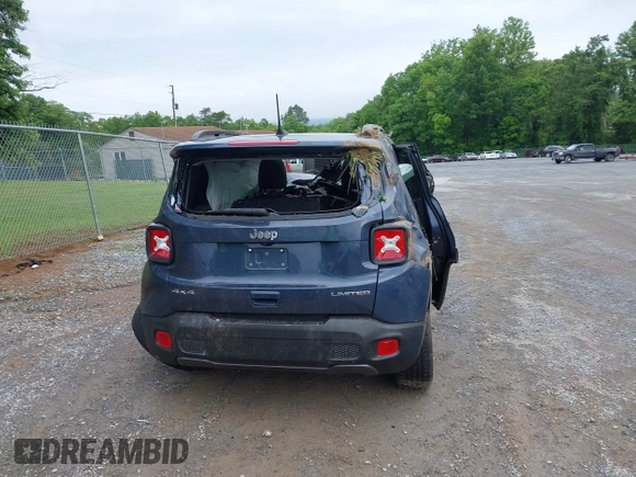 2023 Jeep Renegade Limited with VIN ZACNJDD14PPP38057, listed as a IAAI auction lot 42367959 with 17,546 mi miles and . Bid and sale history available at DreamBid. Image 16.