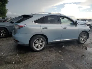 2012 Lexus RX 450h with VIN JTJBC1BA7C2428049, listed as a Copart auction lot 60290195 with 242,822 mi miles and Salvage title. Bid and sale history available at DreamBid. Image 3.