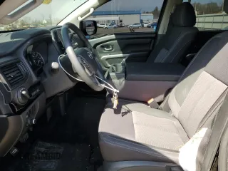 2024 Nissan Titan SV with VIN 1N6AA1EC2RN101063, listed as a Copart auction lot 49879235 with 12,418 mi miles and Salvage title. Bid and sale history available at DreamBid. Image 7.