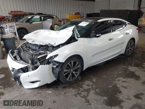 2016 Nissan Maxima SL z VIN 1N4AA6APXGC383444, wystawiony jako IAAI lot #41766069 z przebiegiem 92 629 mil mil oraz . Historia ofert i sprzedaży dostępna na DreamBid. Obrazek 2.