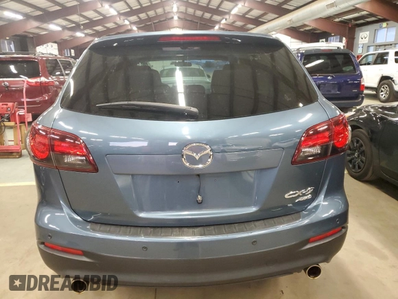 2014 Mazda CX-9 Sport with VIN JM3TB3BV8E0433386, listed as a Copart auction lot 88672515 with 188,827 mi miles and Clean Title. Bid and sale history available at carsss.com. Image 6.