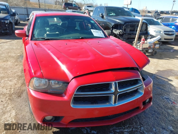 2012 Dodge Charger SXT with VIN 2C3CDXJG9CH184039, listed as a IAAI auction lot 41688734 with 1 mi miles. Bid and sale history available at carsss.com. Image 12.
