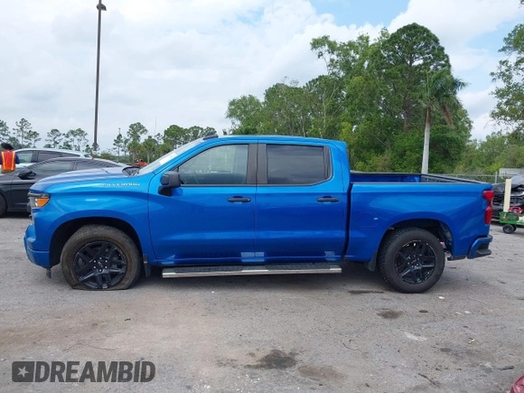 2022 Chevrolet Silverado 1500 Custom with VIN 3GCPABEK0NG630637, listed as a IAAI auction lot 41753578 with 46,919 mi miles and . Bid and sale history available at DreamBid. Image 14.