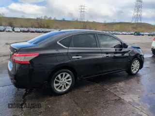 2013 Nissan Sentra FE+ S with VIN 3N1AB7AP2DL644369, listed as a Copart auction lot 54722565 with 160,173 mi miles and Salvage Title. Bid and sale history available at DreamBid. Image 3.