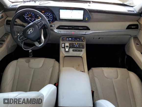 2022 Hyundai Palisade SEL с VIN KM8R4DHE3NU485443, выставлен на аукционе Copart как лот 46922535 с пробегом 54 707 миль миль и Списание • Salvage title. История ставок и продаж доступна на DreamBid. Изображение 8.