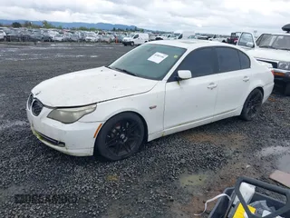 2008 BMW 5 Series 535i with VIN WBANW13528CZ75477, listed as a IAAI auction lot 41803186 with 133,655 mi miles and . Bid and sale history available at carsss.com. Image 2.
