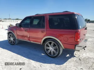 2001 Ford Expedition Eddie Bauer with VIN 1FMRU17W41LB82891, listed as a Copart auction lot 49628365 with 213,712 mi miles and Non repairable. Bid and sale history available at DreamBid. Image 2.