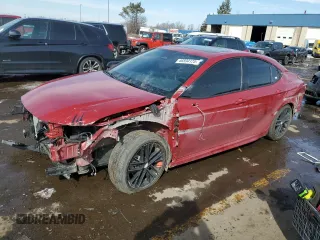 2025 Toyota Camry LE with VIN 4T1DAACK9SU001561, listed as a Copart auction lot 46594125 with Not Provided miles and Salvage Title. Bid and sale history available at carsss.com. Image 1.