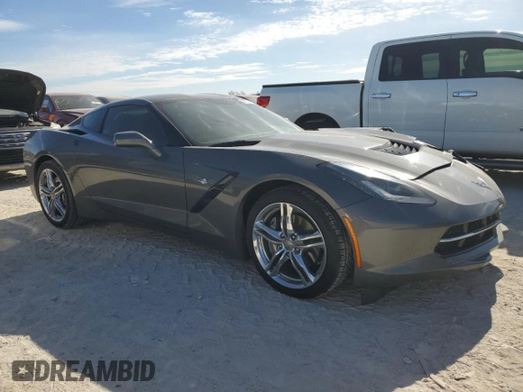 2016 Chevrolet Corvette 1LT with VIN 1G1YB2D76G5114817, listed as a Copart auction lot 87674135 with 93,371 mi miles and Salvage Title. Bid and sale history available at carsss.com. Image 4.