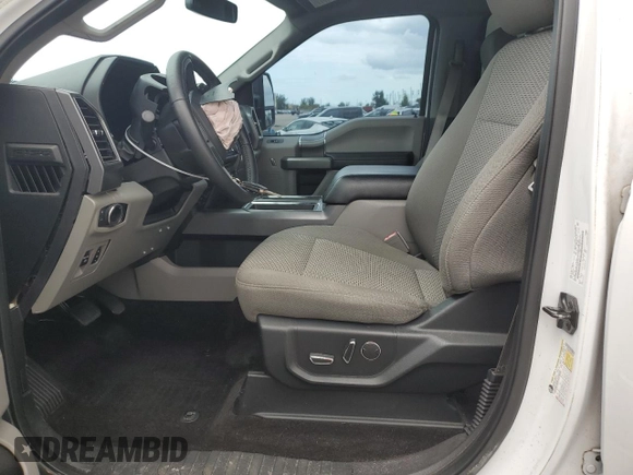 2018 Ford F-150 XL with VIN 1FTEW1EG5JKD91555, listed as a Copart auction lot 52226745 with 94,172 mi miles and Salvage Title. Bid and sale history available at DreamBid. Image 7.