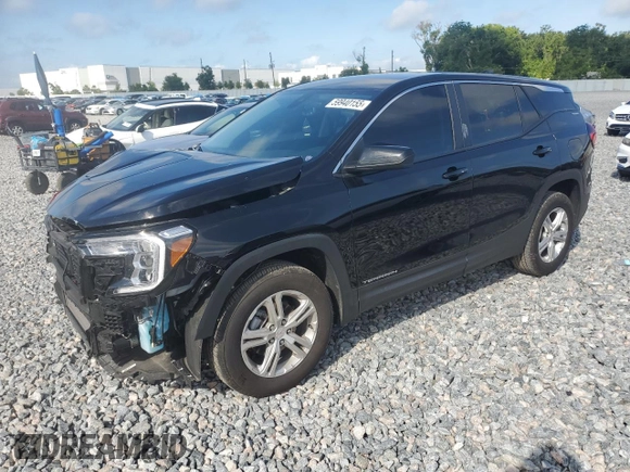 2024 GMC Terrain SLE with VIN 3GKALTEG5RL343314, listed as a Copart auction lot 59940155 with 31,629 mi miles and Salvage title. Bid and sale history available at DreamBid. Image 1.