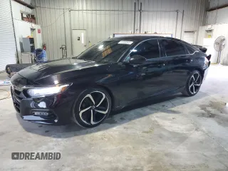 2019 Honda Accord Sport with VIN 1HGCV1F35KA023665, listed as a Copart auction lot 62490595 with 130,375 mi miles and Non repairable. Bid and sale history available at DreamBid. Image 1.