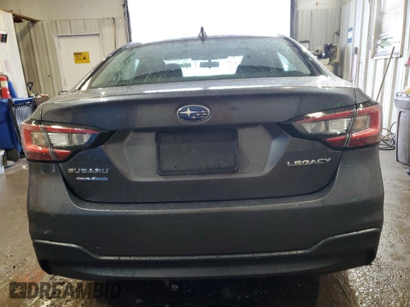 2025 Subaru Legacy Premium with VIN 4S3BWAF68S3003240, listed as a Copart auction lot 47327955 with 8,256 mi miles and Salvage title. Bid and sale history available at DreamBid. Image 6.