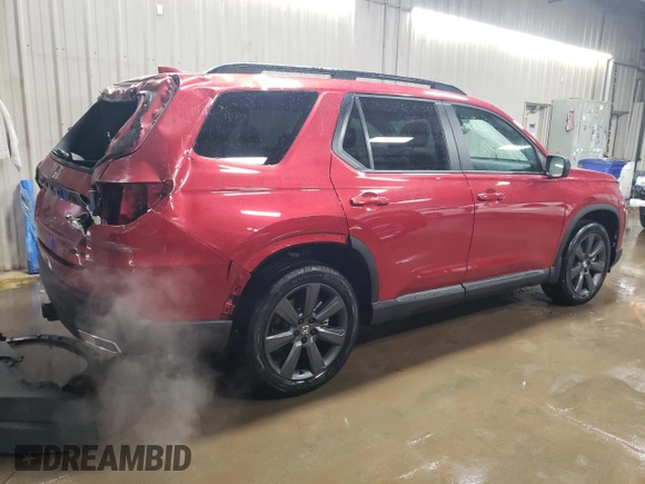 2023 Honda Pilot Sport with VIN 5FNYG1H32PB016439, listed as a Copart auction lot 85322744 with 15,829 mi miles and Salvage Title. Bid and sale history available at carsss.com. Image 3.